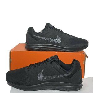 New Nike Downshifter 7 Mens Size 13 Solid Black